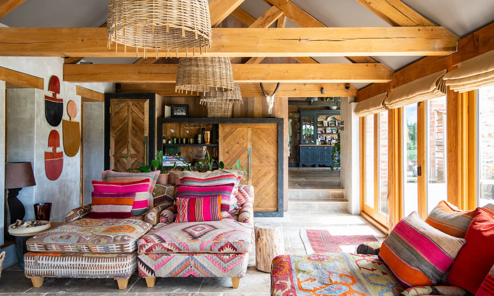 Eclectic Country Barn, Somerset image