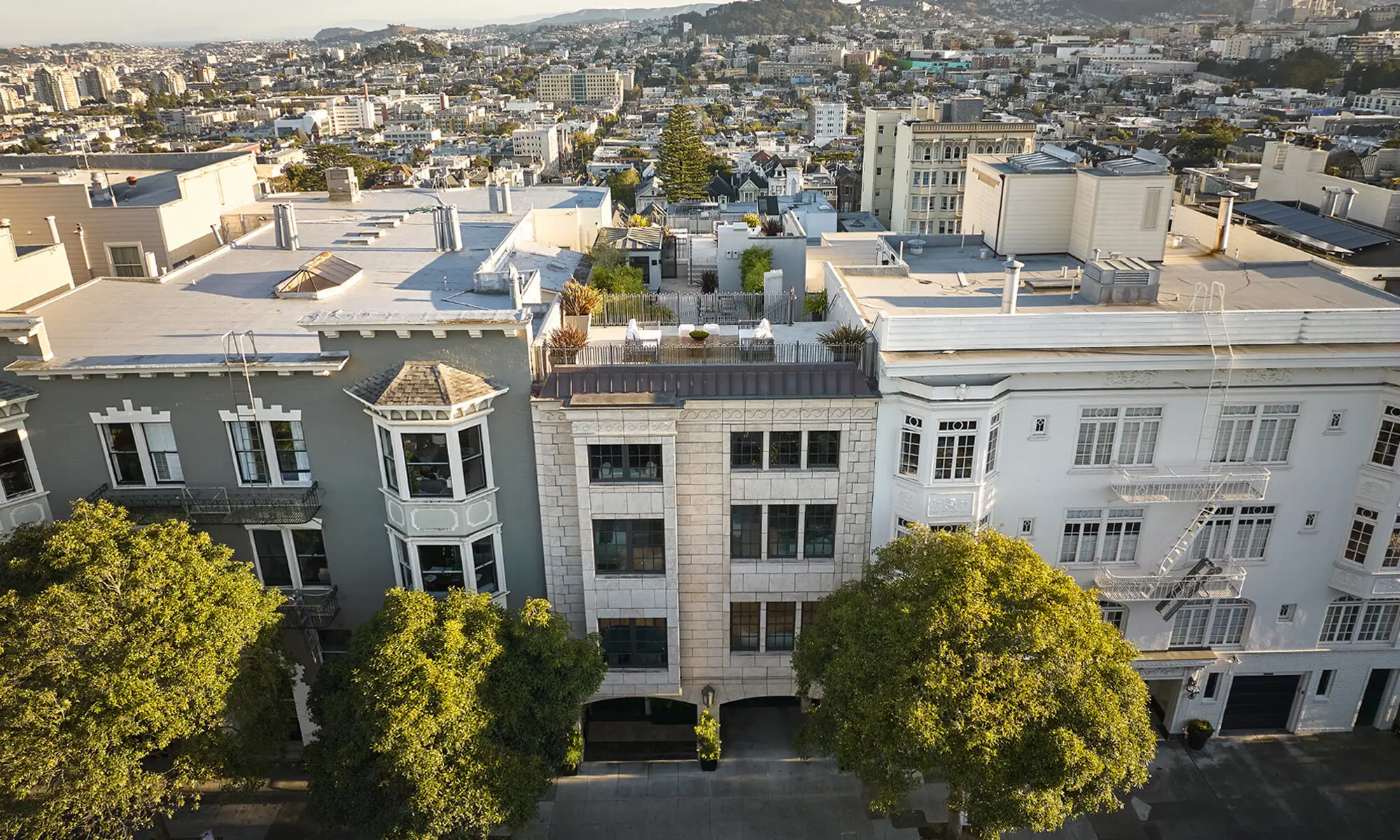 Exterior buildings of San Francisco Decorator Showcase by R. Brad Knipstein