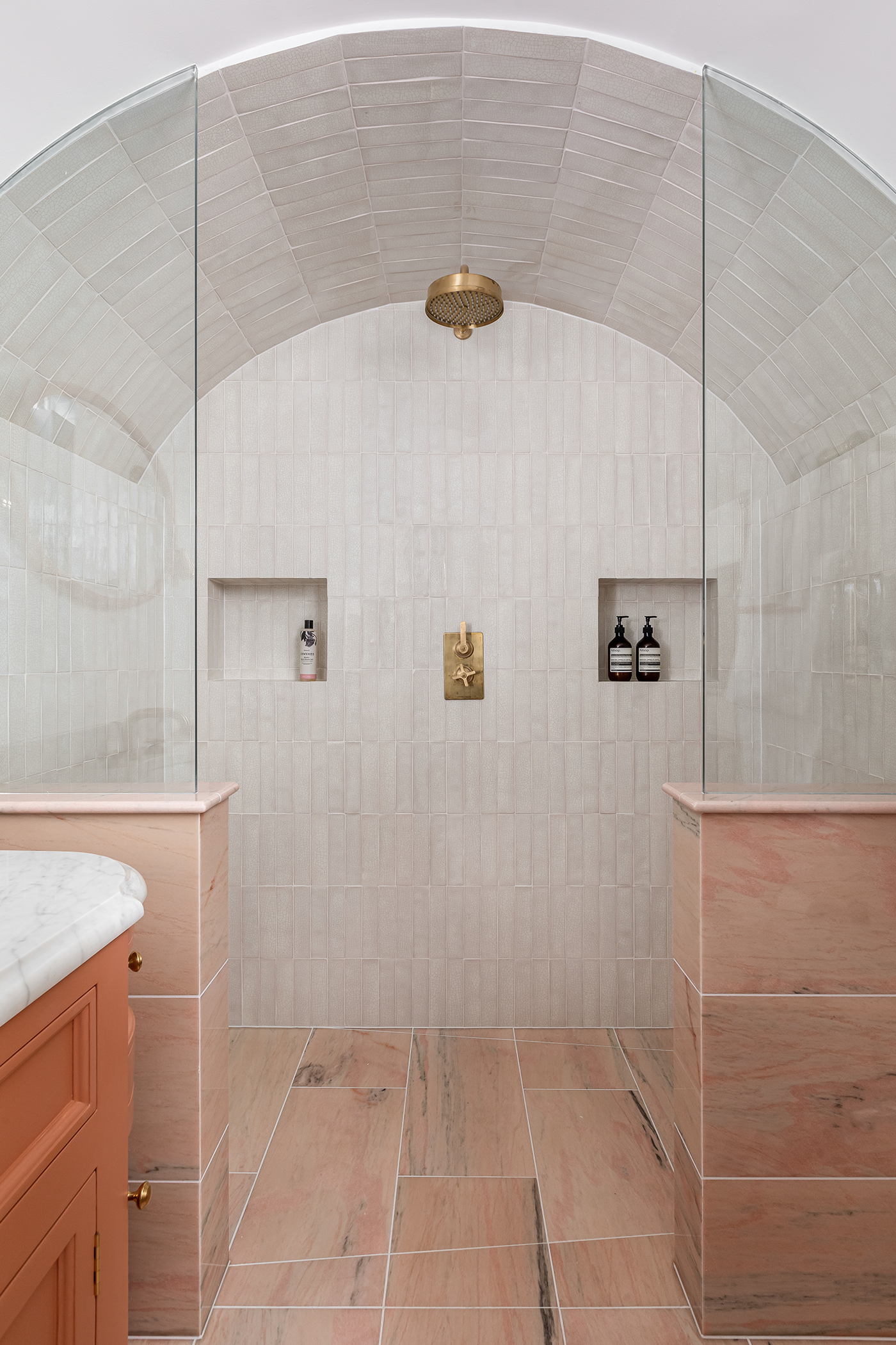 walk in shower with Samuel heath shower