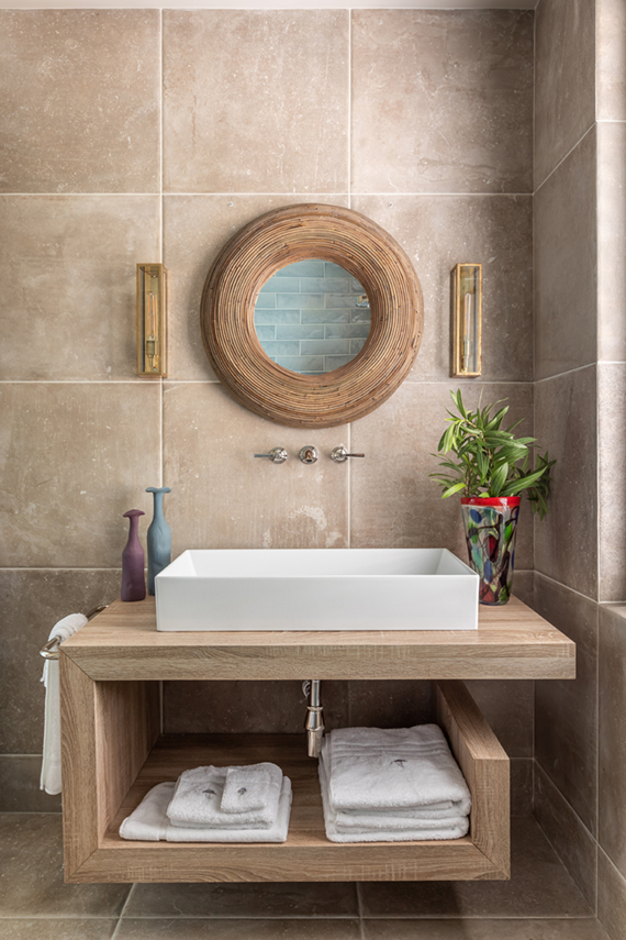 Antigua Villa Style Moderne in Polished Nickel basin filler