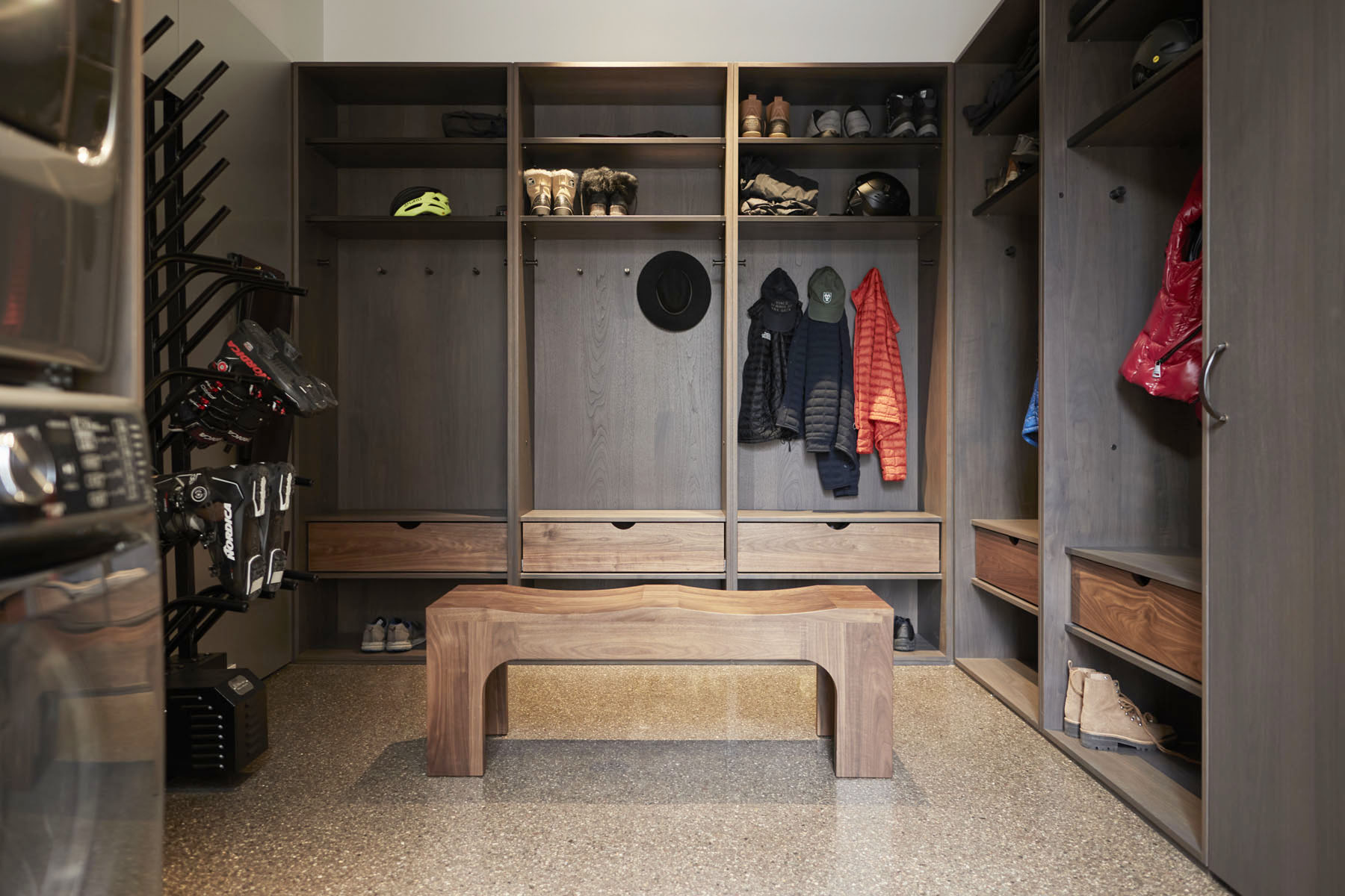Cloakroom in Colorado home
