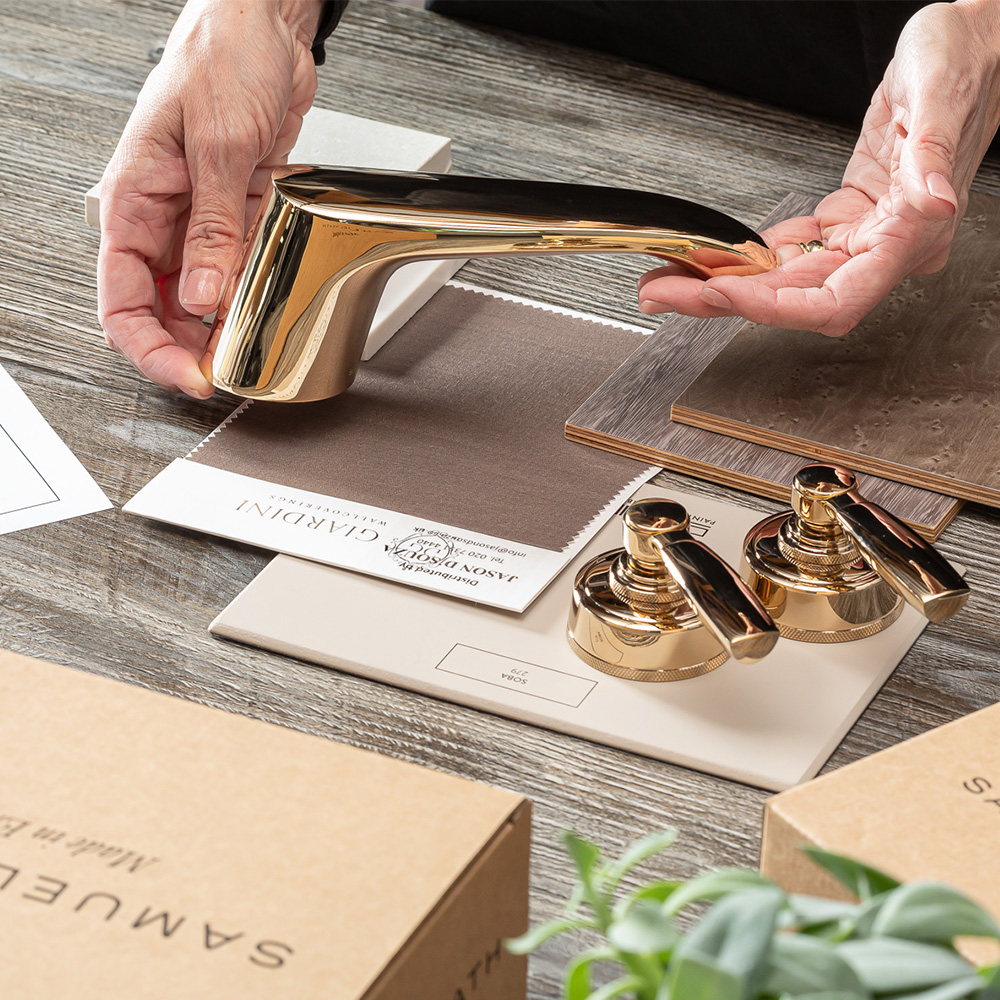 Designed spout and levers