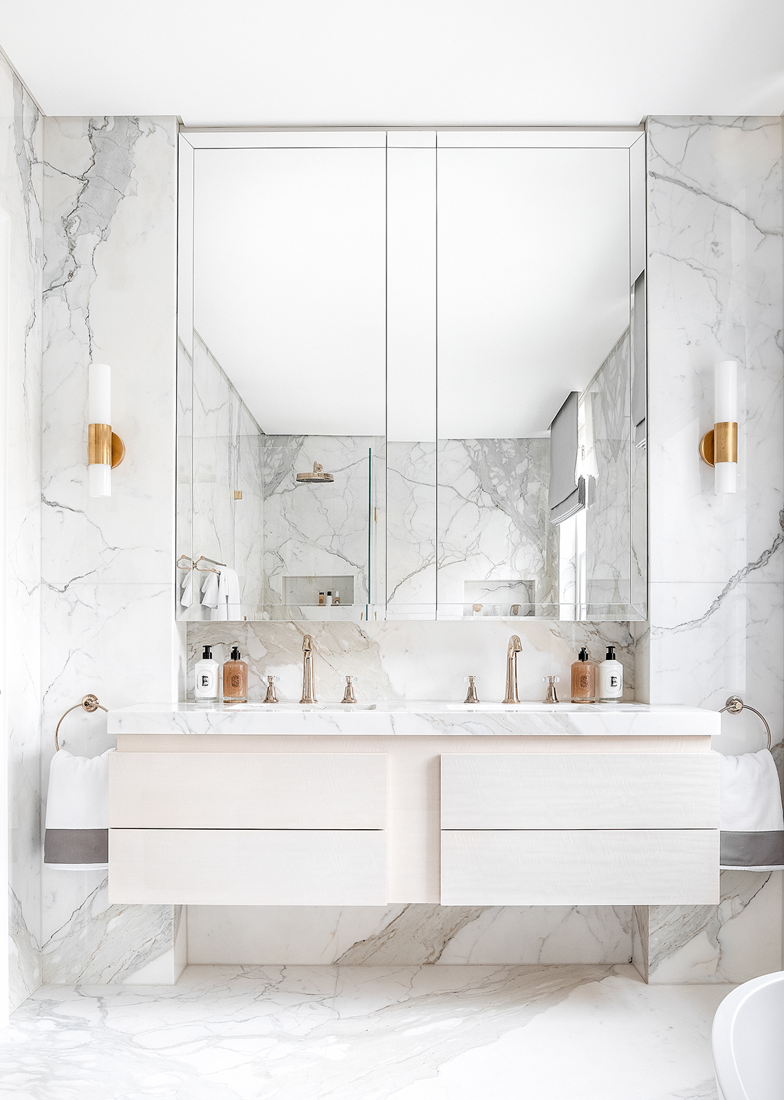 luxury gold his and hers basin tap