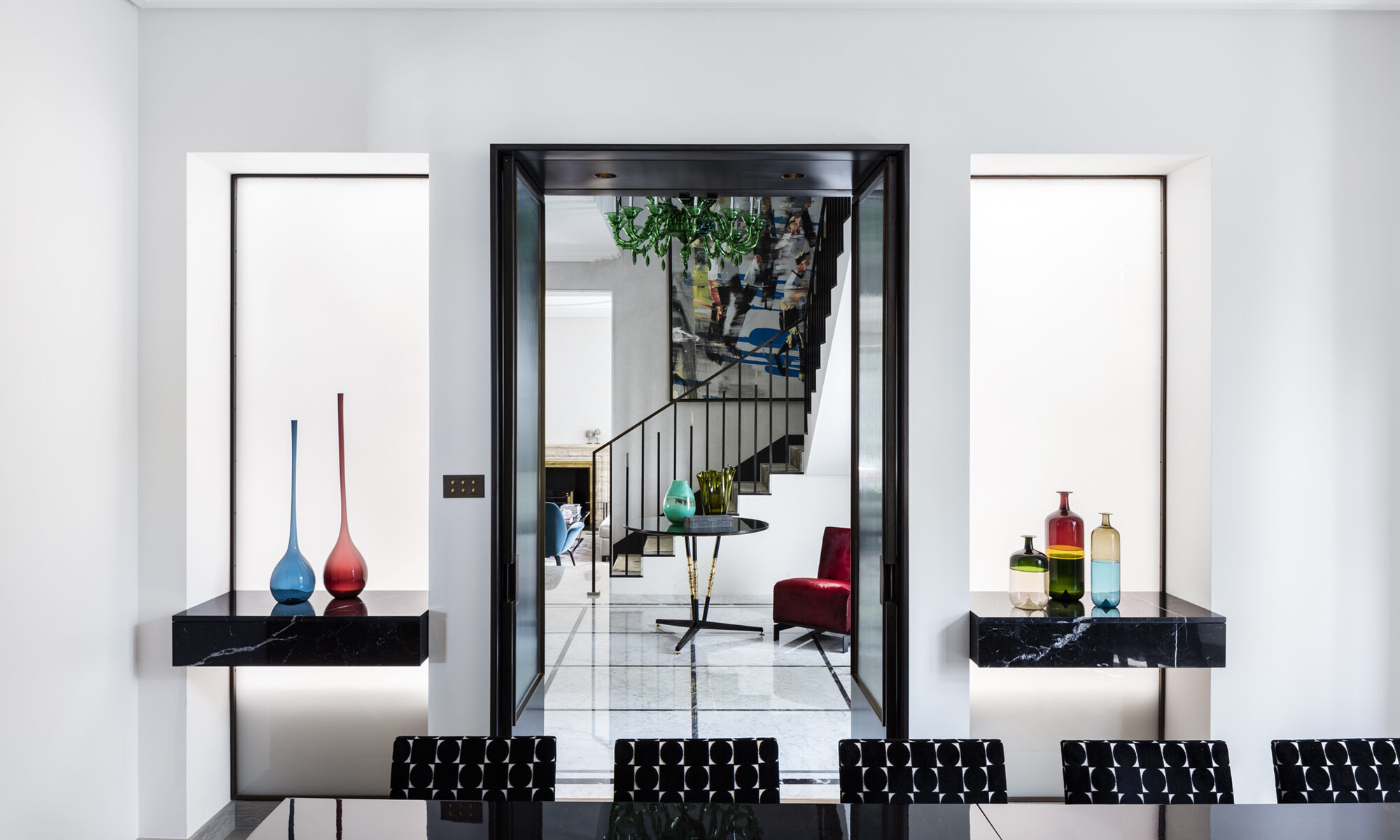 Carden Cunietti in St Johns Wood Villa project dining room