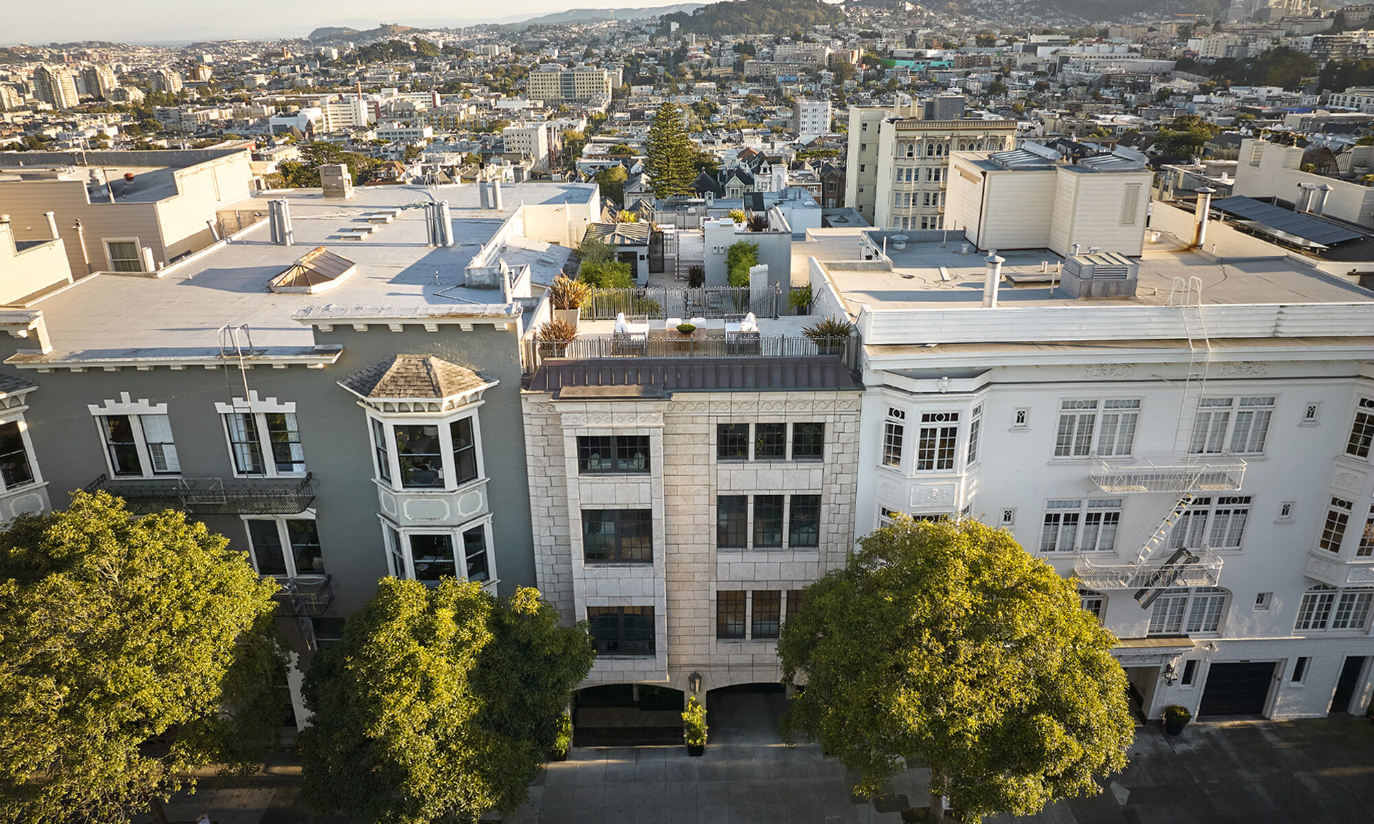Exterior buildings of San Francisco Decorator Showcase by R. Brad Knipstein